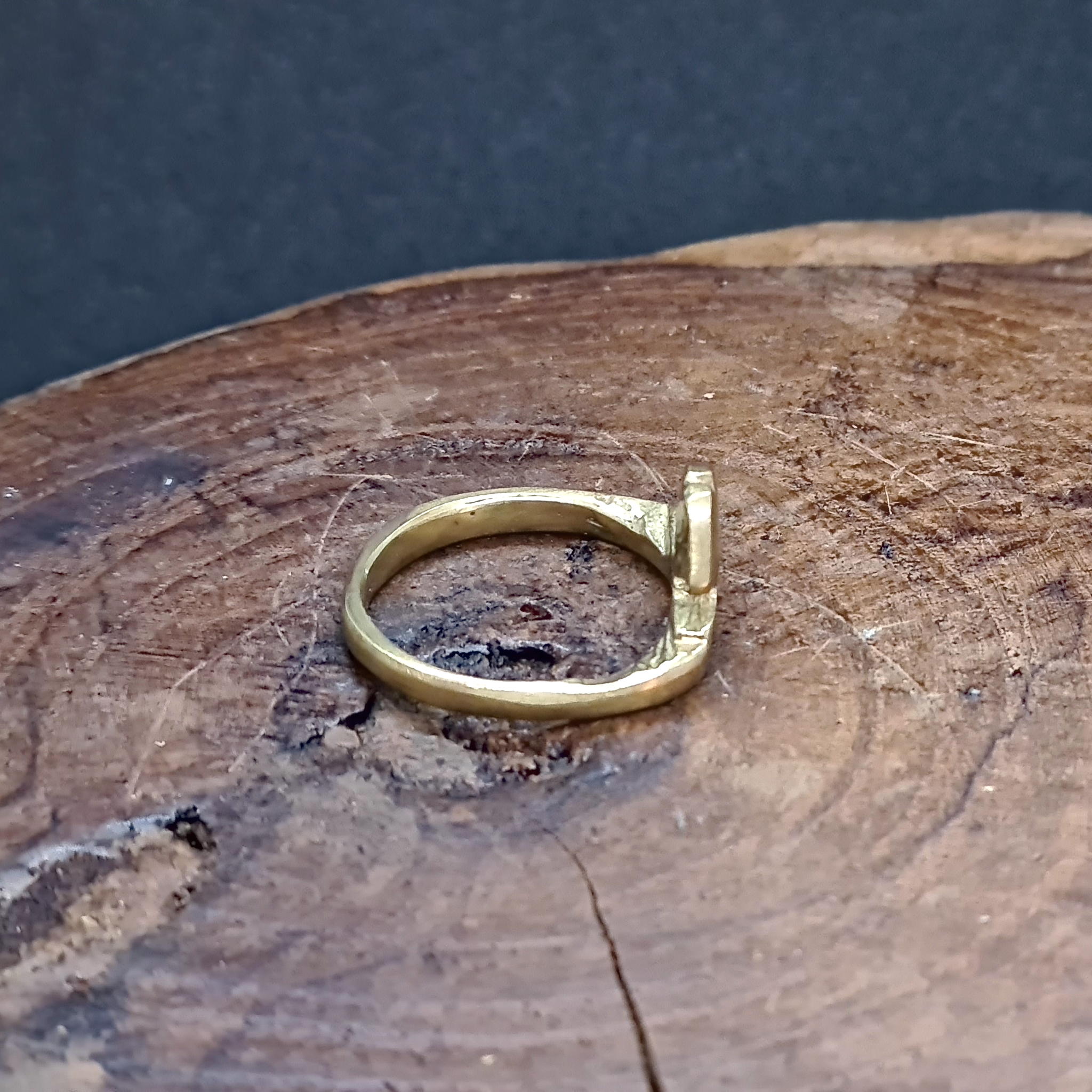 Rimski prstan ključ barvne kovine