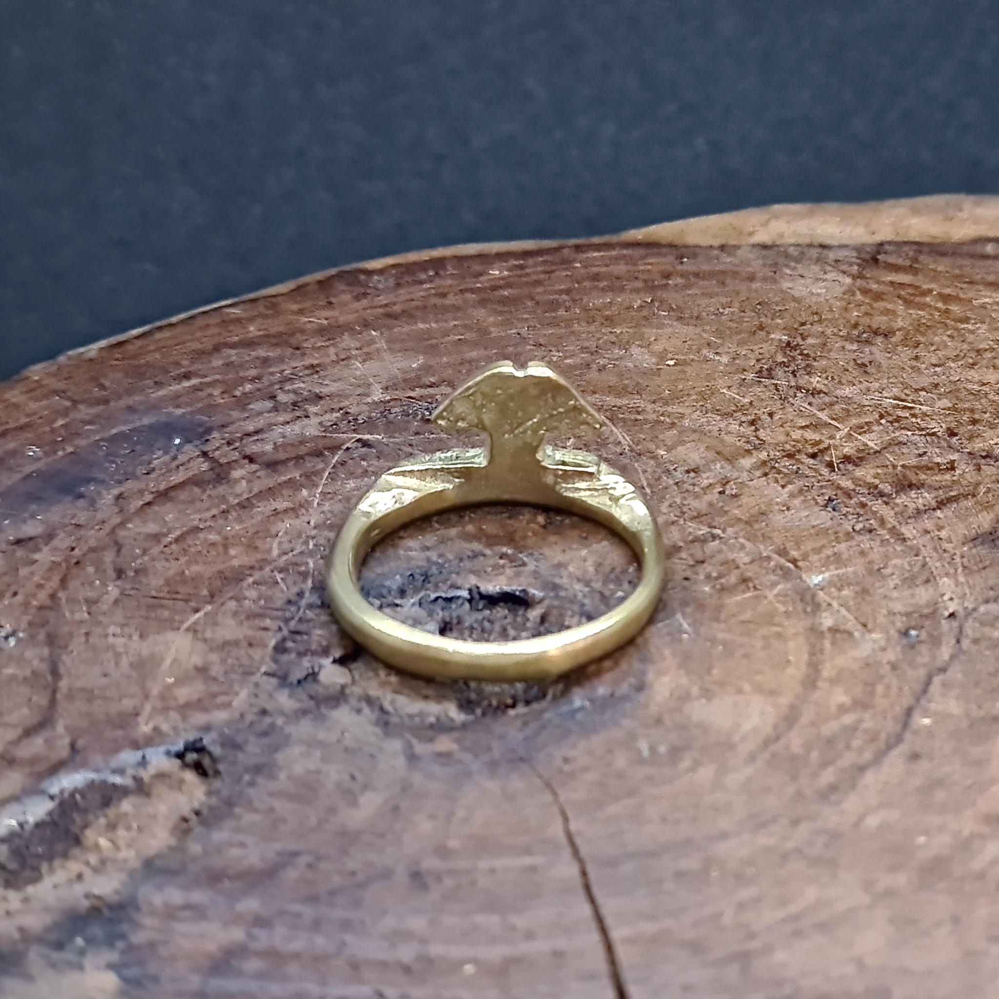 Rimski prstan ključ barvne kovine