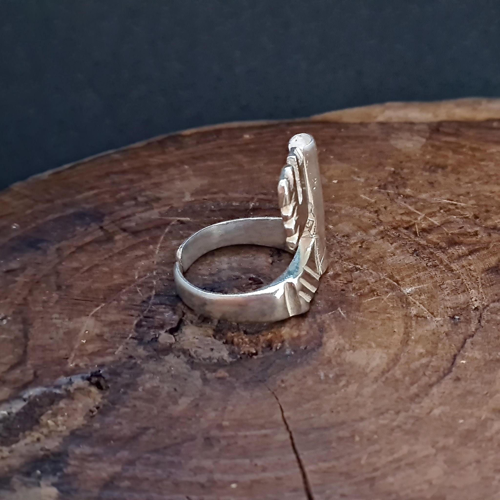 Rimski srebrn prstan ključ