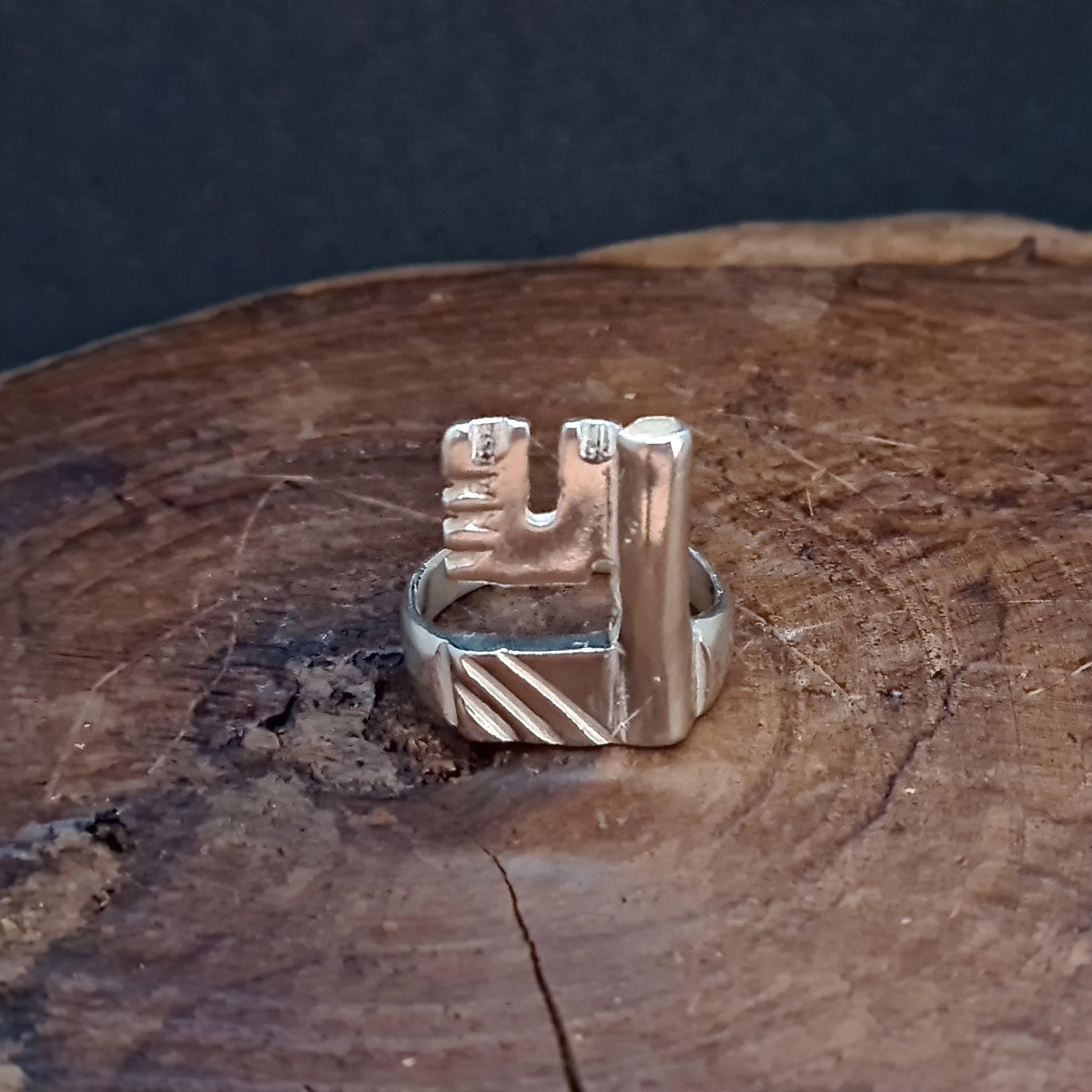 Rimski srebrn prstan ključ